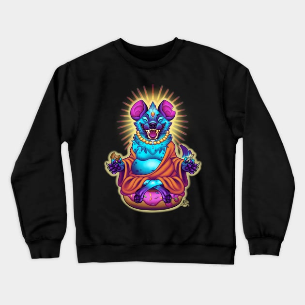 The Holy Hyena Crewneck Sweatshirt by Krampussy